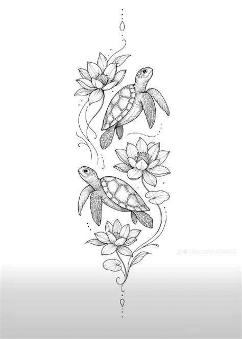 Pin By Tabitha Mendenhall On Tattoo In 2025 Cute Thigh Tattoos Turtle Tattoo Designs Small