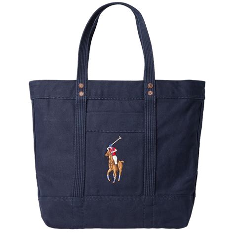 Polo Ralph Lauren Bags Polo Ralph Lauren Canvas Tote Bag Navy With Pink Fuchsia Pony Polo Ralph Lauren Bags Polo Ralph Lauren Canvas Tote Bag Navy With Pink Fuchsia Pony