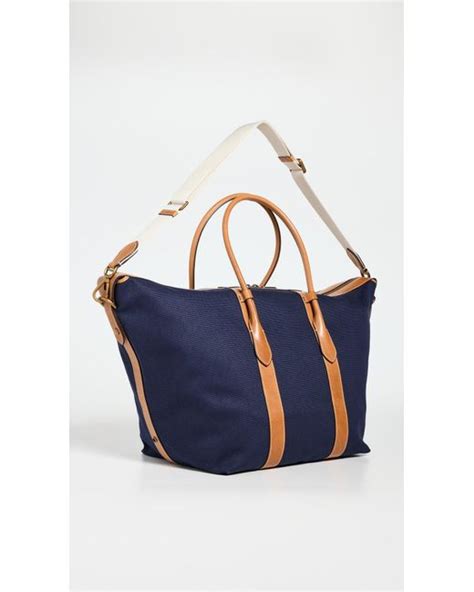 Polo Ralph Lauren Polo Canvas Xl Bellport Tote In Blue Lyst