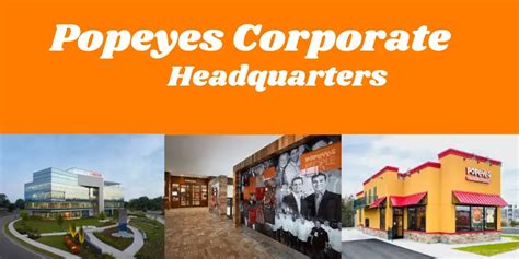 Popeyes Corporate Headquarters Location Amp Global Operations 2025