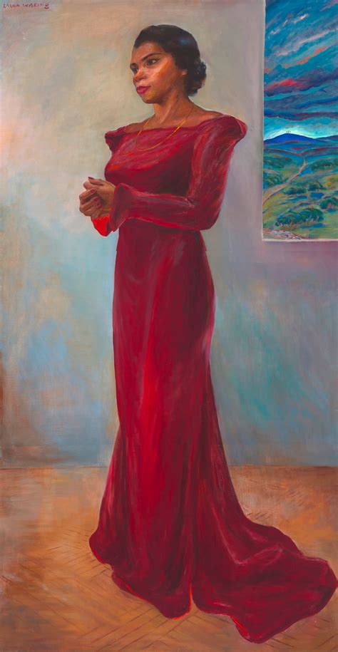 Portrait Of Marian Anderson By Laura Wheeler Waring Portrait Of Marian Anderson By Laura Wheeler Waring