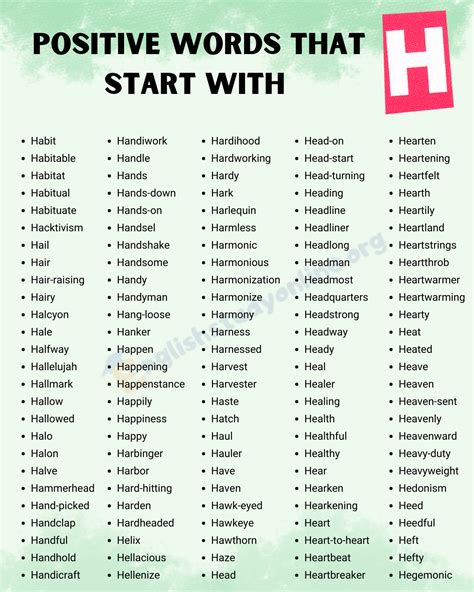 Positive Words That Start With H In English Onlymyenglish Com Positive Words That Start With H In English Onlymyenglish Com