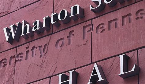 Poulin Morris The Wharton School Of Business Poulin Morris The Wharton School Of Business