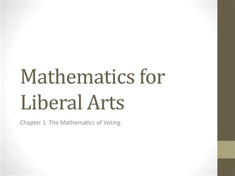 Ppt Mathematics For Liberal Arts Powerpoint Presentation Free Download Id 3471367 Ppt Mathematics For Liberal Arts Powerpoint Presentation Free Download Id 3471367