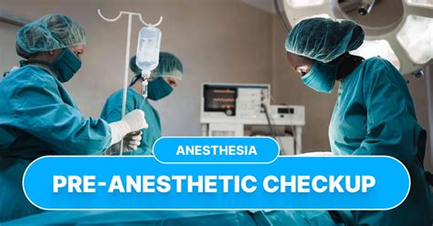 Pre Anesthetic Checkup Pac Prepladder