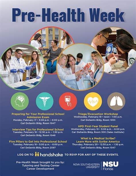 Pre Health Week Feb 17 20 Nsu Sharkfins Pre Health Week Feb 17 20 Nsu Sharkfins