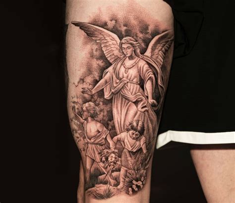 Protector Guardian Angel Tattoo Designs A Symbol Of Protection And Spirituality Protector Guardian Angel Tattoo Designs A Symbol Of Protection And Spirituality