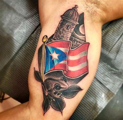 Puerto Rico Tattoos Designs Arm Puerto Rico Tattoos Designs Arm