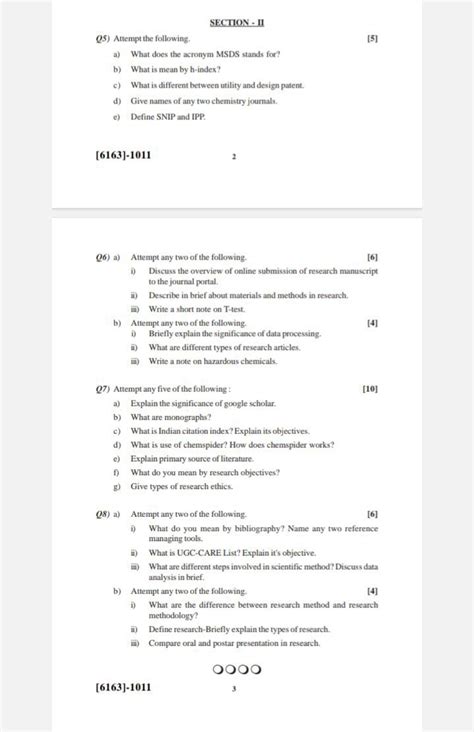 Q5 Attempt The Following A Define Sjr And Snip B What Is Mean By Imp Q5 Attempt The Following A Define Sjr And Snip B What Is Mean By Imp