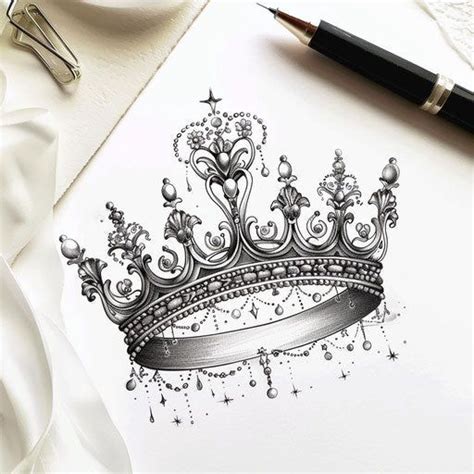 Queen Crown Tattoo Sketch Collection By Imagella On Deviantart Queen Crown Tattoo Sketch Collection By Imagella On Deviantart
