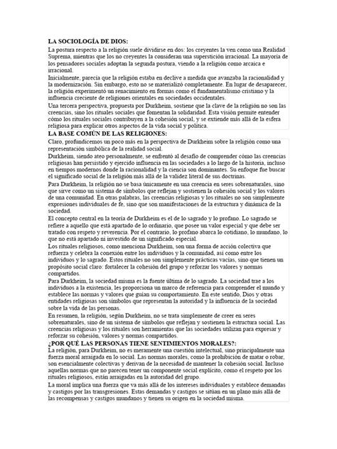 Randall Collins Sociolog A De Dios Pdf Sociedad Emile Durkheim Randall Collins Sociolog A De Dios Pdf Sociedad Emile Durkheim