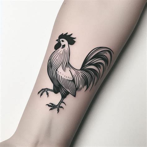Rhythmic Rooster Tattoo Ideas To Make A Thunderous Presence Tattoo Inspired Apparel