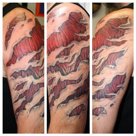 Ripped Arm Tattoo Printable Ripped Arm Tattoo Printable