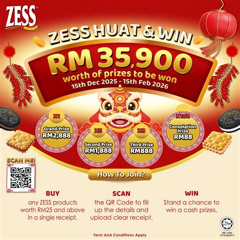 Rm 35 900 Cash Prizes To Be Won Ready To Huat Big This Chinese New Year Join The Zess Huat Win Contest We Are Giving Away A Total Of Rm 35 900 Rm 35 900 Cash Prizes To Be Won Ready To Huat Big This Chinese New Year Join The Zess Huat Win Contest We Are Giving Away A Total Of Rm 35 900