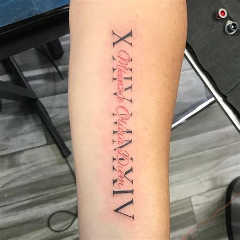 Roman Numeral Tattoo Maker Forearm Tattoo Ideas Roman Numeral Tattoo Maker Forearm Tattoo Ideas