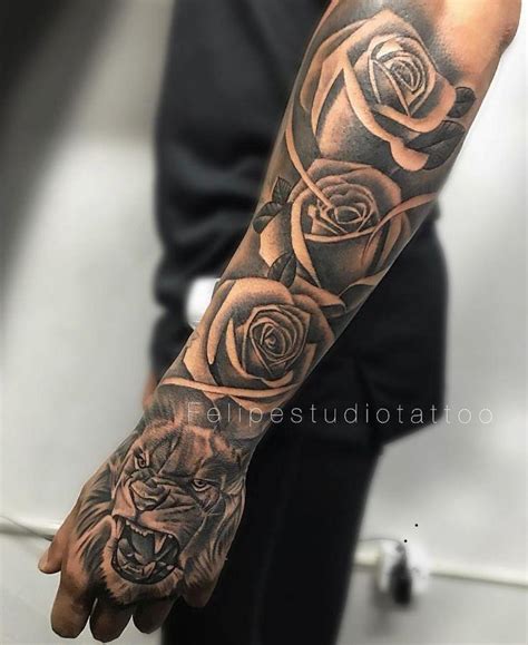 Rose Forearm Tattoos For Guys Popular Tattoo Design Ideas