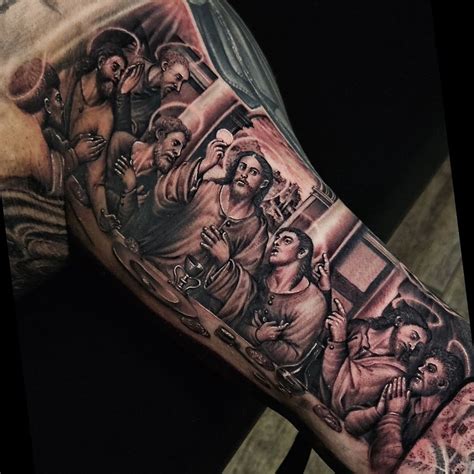 Ryan El Dugi Lewis Tattoos Spiritual Religious Sleeve Ryan El Dugi Lewis Tattoos Spiritual Religious Sleeve