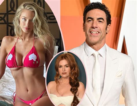 Sacha Baron Cohen Dating Onlyfans Model Half His Age After Isla Fisher Divorce Report Perez Hilton