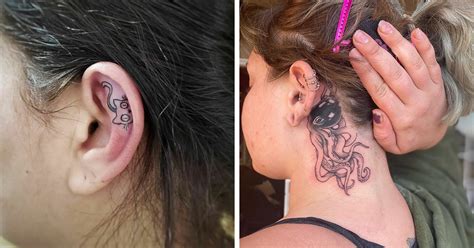 Saint John Nb Tattoos Art Stuffs Behind The Ear Buddies For This Mom And Daughter Pair Behind The Ear Tattoos Are So Popular Lately I Ve Done 5 In Saint John Nb Tattoos Art Stuffs Behind The Ear Buddies For This Mom And Daughter Pair Behind The Ear Tattoos Are So Popular Lately I Ve Done 5 In