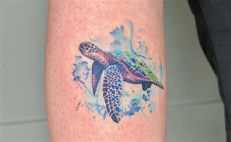 Sea Turtle Tattoo