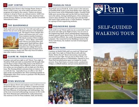Self Guided Walking Tour Penn Admissions University Of Self Guided Walking Tour Penn Admissions University Of