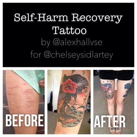 Self Harm Recovery Scar Covering Traditional Tattoo By Alex Hall At Slc Ink R Tattoos