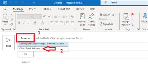 Send Email Using Shared Mailbox From Outlook And Owa