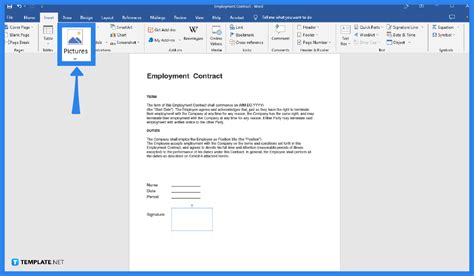 Signature Block In Word