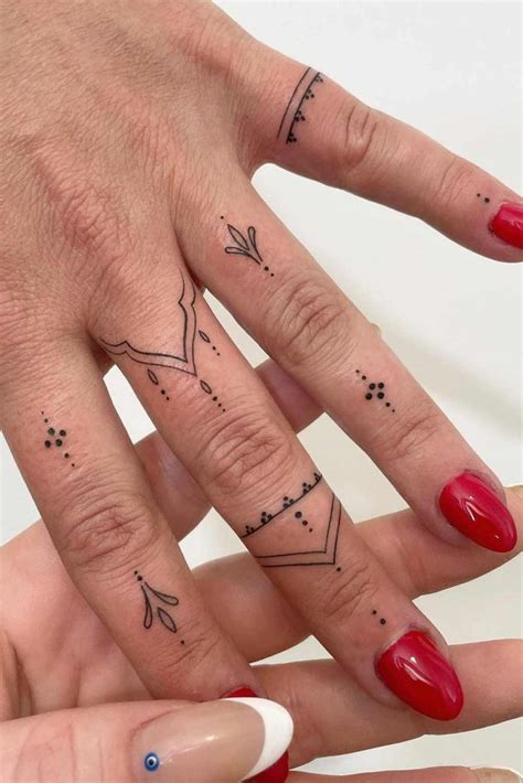 Simple Finger Tattoos Minimalist Styles And Inspiration