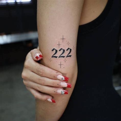 Simple Numerology 22 Tattoo Ideas