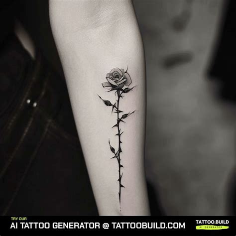 Simran Kaur A Rose With Thorns Tattoo Symbolizes The Idea That Beauty And Pleasure Are Often Accompanied By Pain And Hardship It Can Represent Instagram Simran Kaur A Rose With Thorns Tattoo Symbolizes The Idea That Beauty And Pleasure Are Often Accompanied By Pain And Hardship It Can Represent Instagram