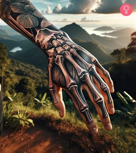 Skeleton Hand Tattoo 16 Captivating Designs To Inspire