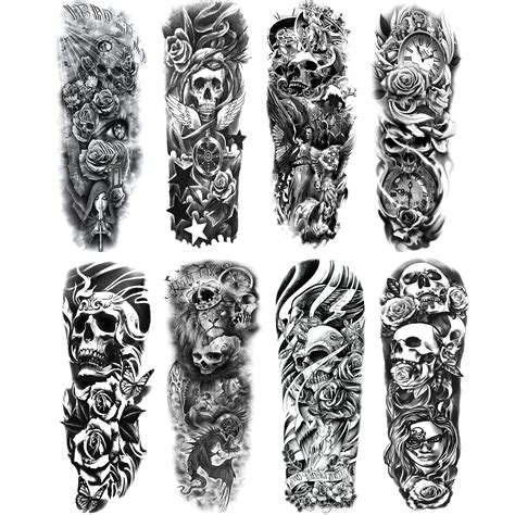 Skull Arm Tattoo Sleeve Skull Arm Tattoo Sleeve