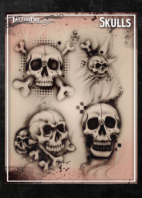 Skulls Tattoo Pro Stencils Skulls Tattoo Pro Stencils