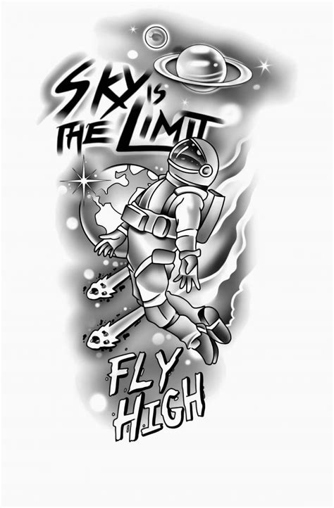 Skys The Limit Tattoo