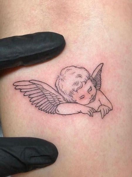 Small Angel Tattoo Designs