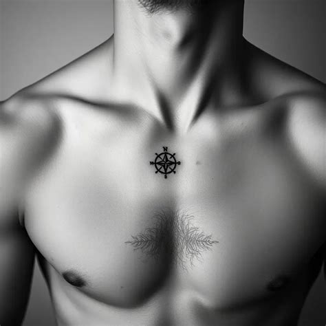 Small Chest Tattoo Men Ideas