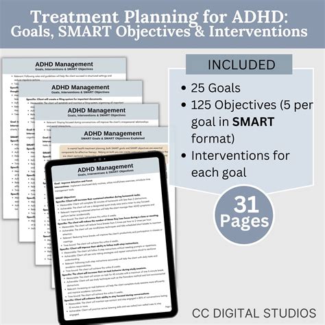 Smart Goals For Adhd Treatment Planning Ccdigitalstudios