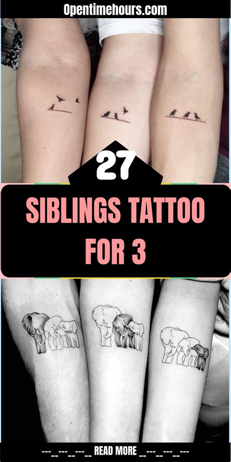So The 3 Siblings Decided To Get Matching Tattoos During Our Family Trip We Grew Up Watching Horror Movies As Kids Which Was A Way Of Bonding I Ve Kinda Stepped Away From