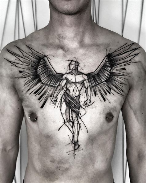 Some Of The Most Incredible Chest Tattoo Ideas If You Re All In For Some Ink Bored Panda