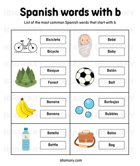 Spanish Words That Start With B Idiomary Spanish Words That Start With B Idiomary