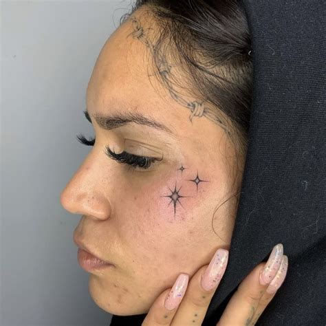 Sparkle Face Tat Sparkle Face Tat