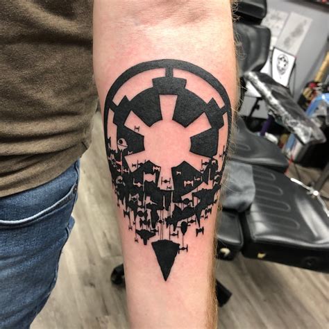 Starwars Tattoo I Did Yesterday So Fun Galacticempire Thedarkside Sith Theforceisstrong Ottawa Ottawatattoos Starwars