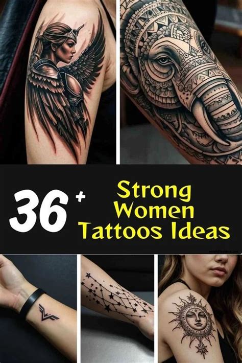 Strong Woman Tattoos