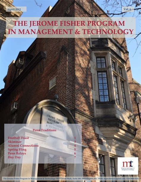 Student Profiles Jerome Fisher Program In Management Technology Student Profiles Jerome Fisher Program In Management Technology