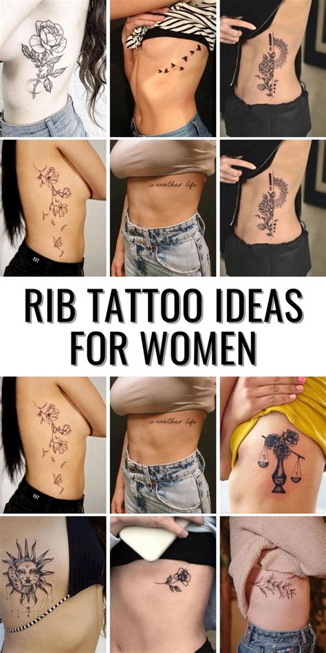 Stunning Rib Tattoo Ideas For Women Small Unique And Meaningful Art Designs For The Side Stunning Rib Tattoo Ideas For Women Small Unique And Meaningful Art Designs For The Side