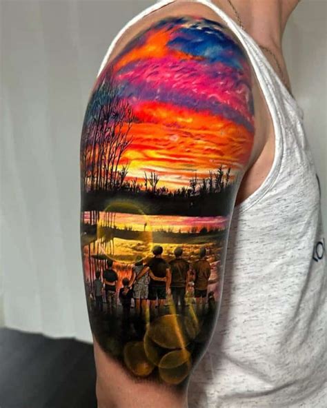 Sunset Tattoo Sunset Tattoo