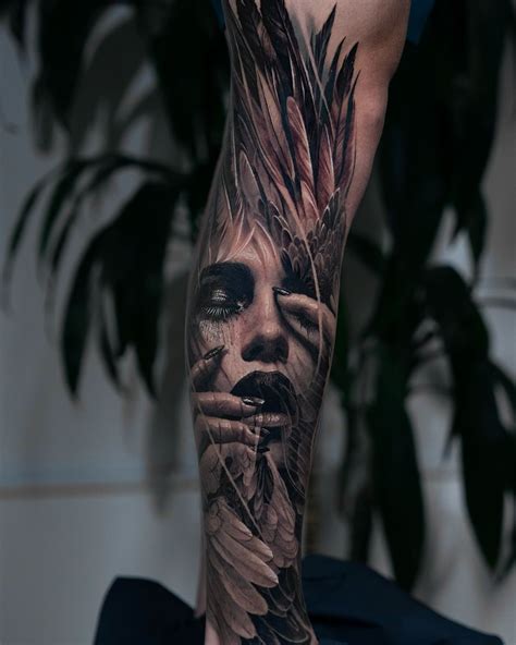 Surrealism Tattoos New York Love Machine Tattoo Shop Manhattan