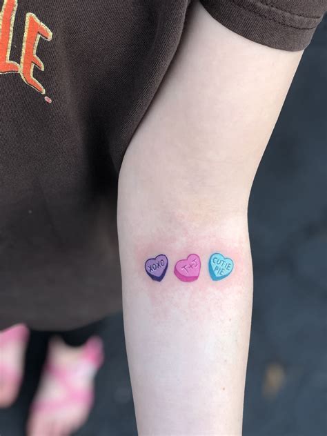 Sweetheart Candy Tattoo Sweetheart Candy Tattoo