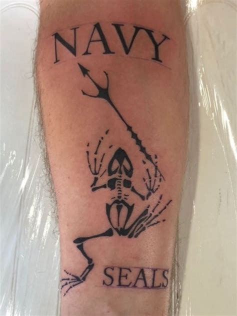Tanner Pastor Navy Seals Frogman Logo Tattoo Blackngrey Frogman Navyseals Thestandardtattooparlor Instagram Tanner Pastor Navy Seals Frogman Logo Tattoo Blackngrey Frogman Navyseals Thestandardtattooparlor Instagram